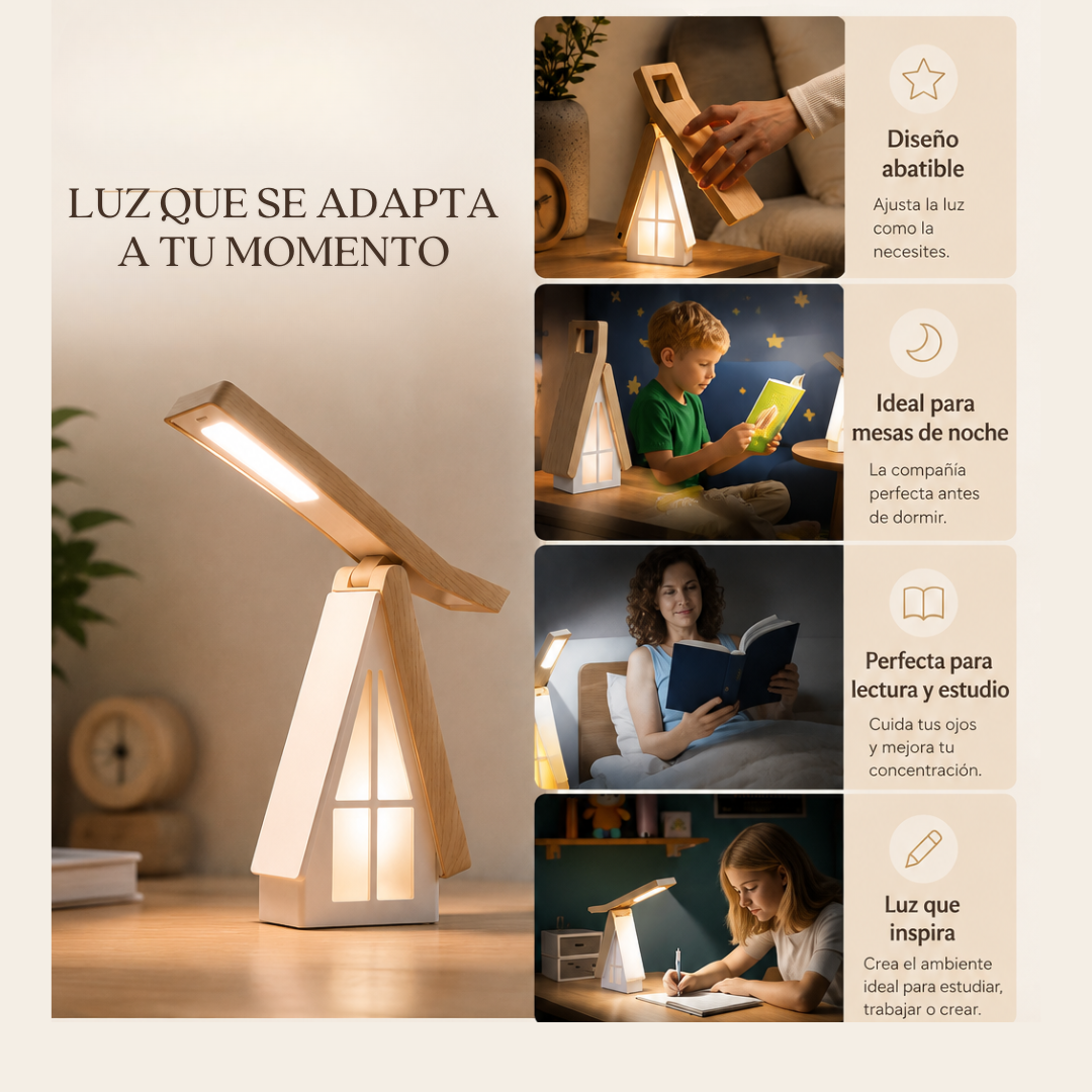 Lámpara LED Portátil Multiuso Recargable